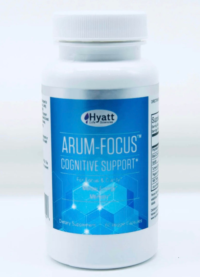 Arum Focus - Boost to brain health, cognitive processes.