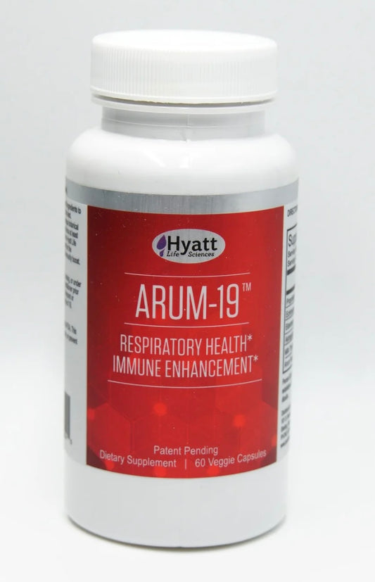 Arum -19 - Breathe easy and boost your immune system!